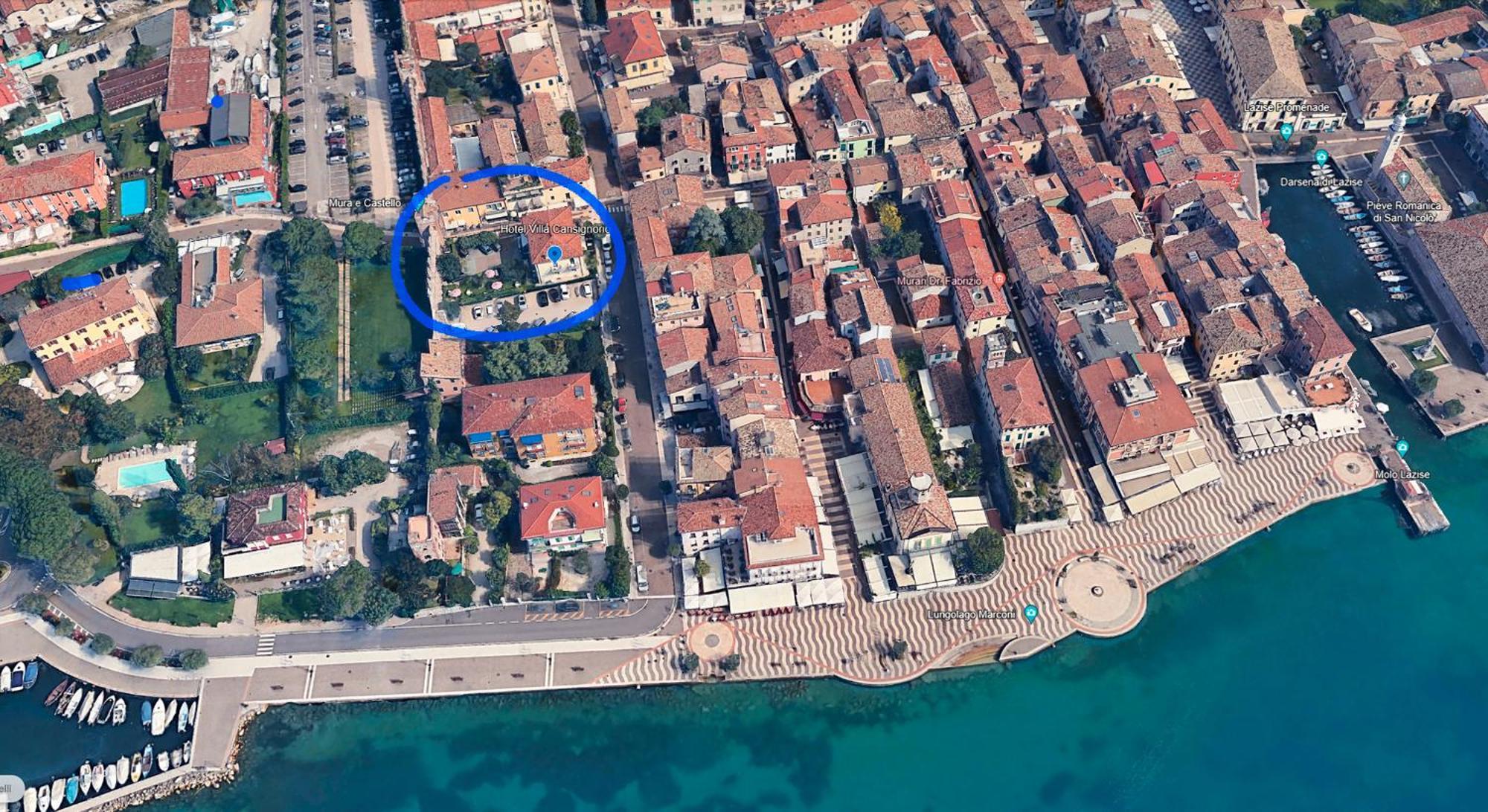 Hotel Villa Cansignorio Lazise Esterno foto
